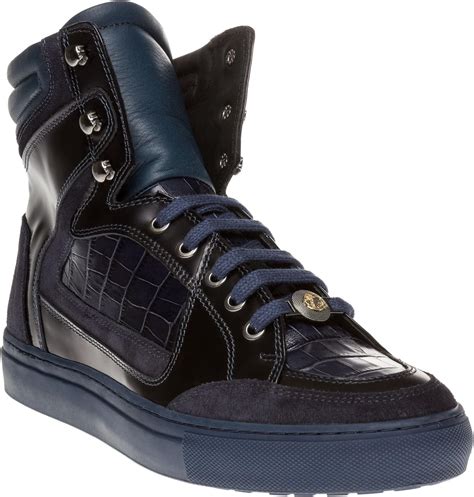 versace sneaker herren blau